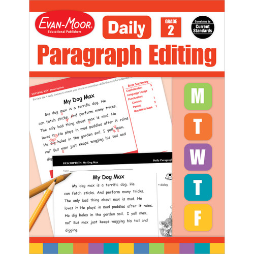 Daily Paragraph Editing Grade 2 Te by Evan-Moor Educational Publishers, 9781557999566