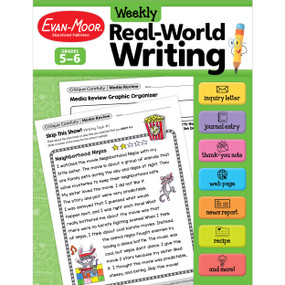 Weekly Real-World Writing, Grades 5-6 by Evan-Moor Educational Publishers, 9781645141587