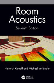 Room Acoustics by Heinrich Kuttruff, Michael Vorländer, 9781032486109