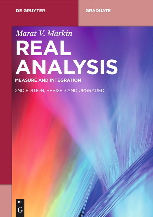 Real Analysis (Measure and Integration) by Marat V. Markin, 9783112247730