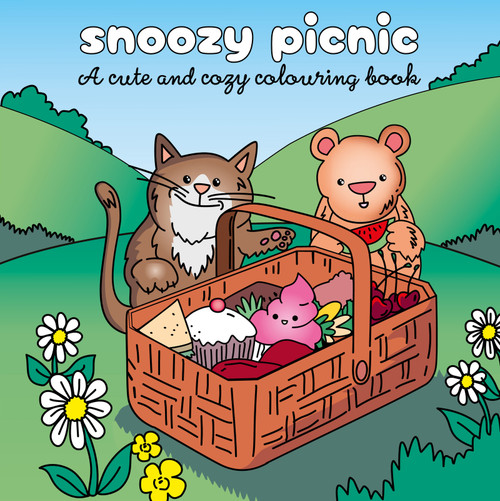 Snoozy Picnic (A cute and cozy colouring book) by Ollie Brown, Ollie Brown, OH, 9781035438556