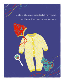Positively Green Greeting Cards: Baby - Life is the most wonderful fairy tale (Pack of 6) by COMPENDIUM, 9798217465903