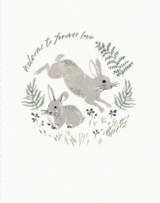 Love Muchly Greeting Cards: Baby - Welcome to forever love (Pack of 6) by COMPENDIUM, 9798217466443