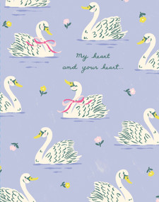 Love Muchly Greeting Cards: Love - My heart and your heart (Pack of 6) by COMPENDIUM, 9798217468256