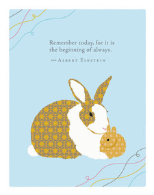Positively Green Greeting Cards: Baby - Remember today, for it is the beginning (Pack of 6) by COMPENDIUM, 9798217467556
