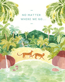 Love Muchly Greeting Cards: Love - No matter where we go (Pack of 6) by COMPENDIUM, 9798217465736