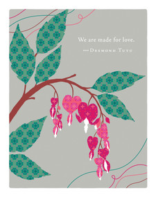 Positively Green Greeting Cards: Love - We are made for love… (Pack of 6) by COMPENDIUM, 9798217468492
