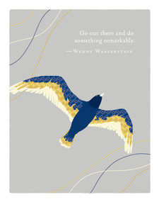 Positively Green Greeting Cards: Graduation - Go out there and do something (Pack of 6) by COMPENDIUM, 9798217466610
