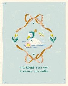 Love Muchly Greeting Cards: Baby - The world just got a whole lot cuter (Pack of 6) by COMPENDIUM, 9798217468300