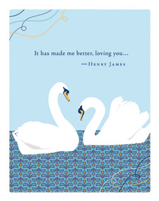 Positively Green Greeting Cards: Love - It has made me better, loving (Pack of 6) by COMPENDIUM, 9798217466870