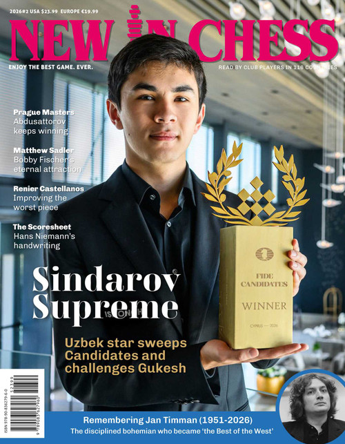 New In Chess Magazine 2026/2 (The premier chess magazine in the world) by Dirk-Jan ten Geuzendam, 9789083627960