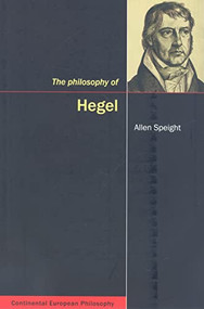 The Philosophy of Hegel by C. Allen Speight, 9780773534087