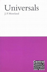 Universals by J.P. Moreland, 9780773522695
