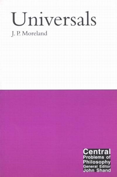 Universals by J.P. Moreland, 9780773522695