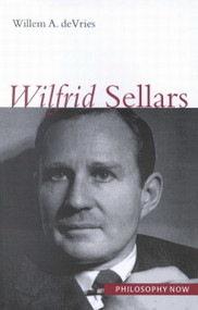 Wilfrid Sellars by Willem Devries, 9780773530515