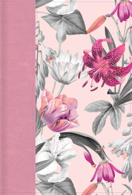 RVR 1960 Biblia letra grande, tamaño manual, rosa pétalos, símil piel con índice (Spanish Edition) by B&H Español Editorial Staff, 9798384543008