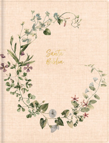 RVR 1960 Biblia de apuntes edición ilustrada, crema corona floral, tela sobre tapa dura (Spanish Edition) by B&H Español Editorial Staff, 9798384554141
