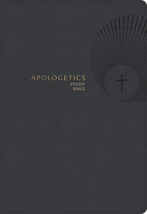CSB Apologetics Study Bible, Revised & Updated, Easy-to-Read Optimal Type, Charcoal LeatherTouch, Indexed by CSB Bibles by Holman, 9798384557173