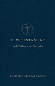CSB Pocket New Testament with Psalms and Proverbs, Easy-to-Read Optimal Type, Navy Trade Paper by CSB Bibles by Holman, 9798384557234
