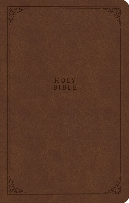 CSB Premium Gift Bible, Easy-to-Read Optimal Type, Brown LeatherTouch by CSB Bibles by Holman, 9798384557241