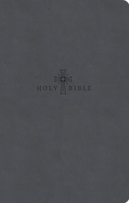 CSB Premium Gift Bible, Easy-to-Read Optimal Type, Charcoal LeatherTouch by CSB Bibles by Holman, 9798384557258