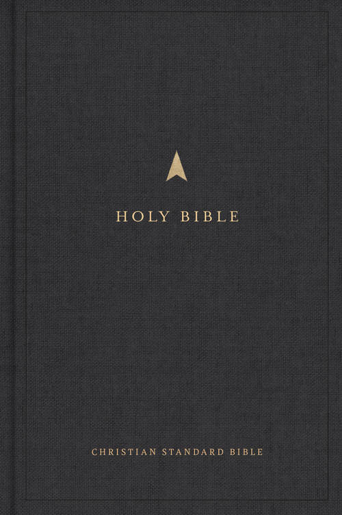 CSB Pew Bible, Large Print Edition, Easy-to-Read Optimal Type, Charcoal Cloth Over Board by CSB Bibles by Holman, 9798384557289