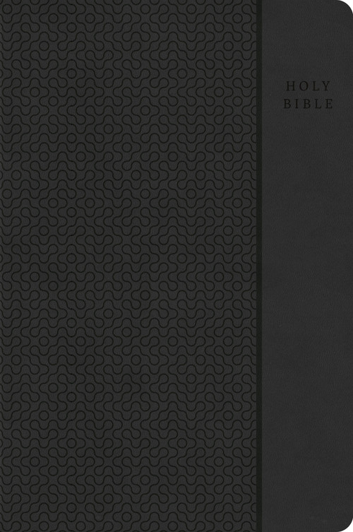 CSB Large Print Compact Reference Bible, Value Edition, Easy-to-Read Optimal Type, Charcoal LeatherTouch by CSB Bibles by Holman, 9798384557517