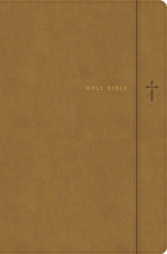 KJV Large Print Thinline Bible, Camel LeatherTouch by Holman Bible Publishers, 9798384557678