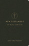KJV Pocket New Testament with Psalms and Proverbs, Olive LeatherTouch by Holman Bible Publishers, 9798384557722