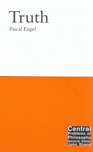 Truth by Pascal Engel, 9780773524620
