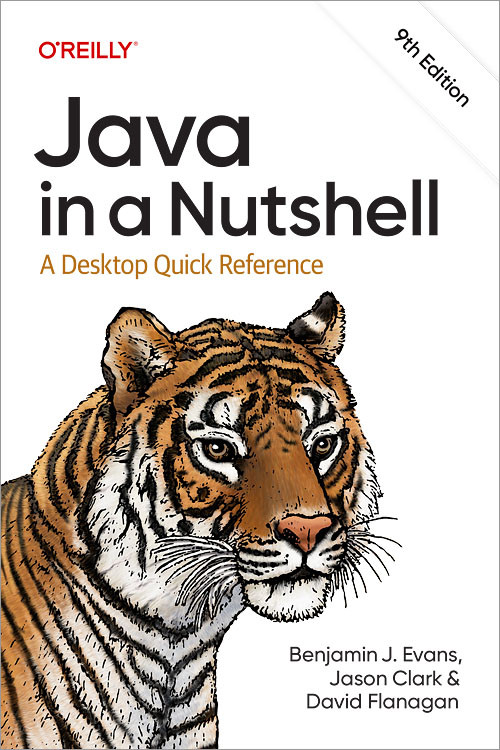 Java in a Nutshell (A Desktop Quick Reference) by Benjamin J. Evans, Jason R. Clark, David Flanagan, 9798341669543