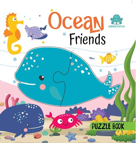Ocean Friends (Puzzle Book) by Booktopus, 9789369898282