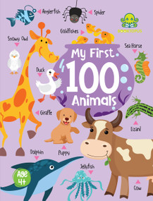 My First 100 Animals Mini Board Book by Booktopus, 9789365696844