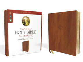 Amplified Holy Bible, XL Edition, Leathersoft, Brown by Zondervan, 9780310109426