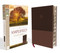 The Amplified Study Bible, Leathersoft, Brown, Thumb Indexed by Zondervan, 9780310444756