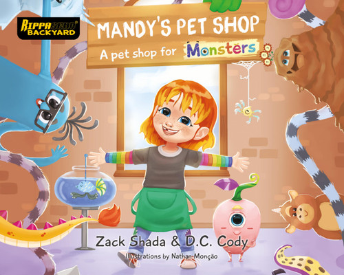 Mandy's Pet Shop by Zack Shada, D.C. Cody, Nathan Monção, The Invisible Art Studio, 9781971084480