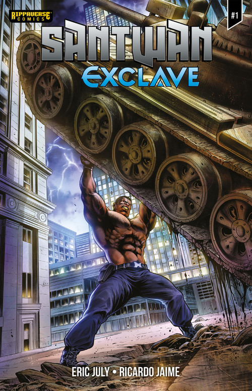 Santwan (Exclave #1) by Eric July, The Invisible Art Studio, 9781971084787