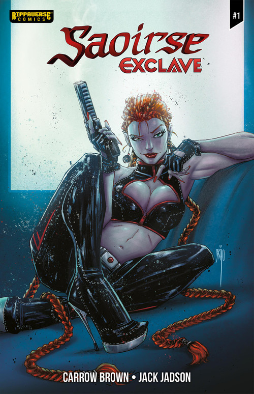 Saoirse (Exclave #1) by Carrow Brown, The Invisible Art Studio, 9781971084848