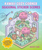 Kawaii Cozy Corner: Seasonal Sticker Scenes (Includes: Tweezers, Coloring Pages, and over 275 Stickers) by Becky Cas, 9798317900748