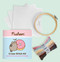 Pusheen Cross-Stitch Kit (Includes Everything You Need to Create 2 to 3 Purr-fect Projects (Choose from 8 Patterns)) by Claire Belton, Sosae Caetano, Dennis Caetano, 9798894141299