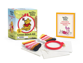 Winnie the Pooh Cross-Stitch Kit (Includes 4 Patterns) by Emmalyn Perez, 9798894144191