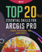 Top 20 Essential Skills for ArcGIS Pro by Bonnie Shrewsbury, Barry Waite, 9781589489165