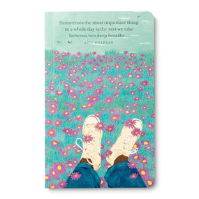 Write Now Journal: "Sometimes the most important thing in a whole day is the rest we take between two deep breaths . . . " -Etty Hillesum by COMPENDIUM, 9781966077527