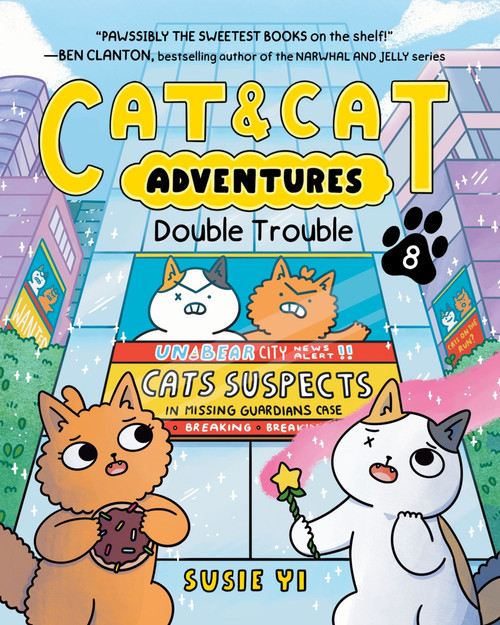Cat & Cat Adventures: Double Trouble (A Graphic Novel) by Susie Yi, Susie Yi, 9780063465497