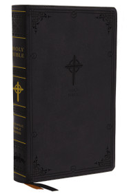 NABRE, New American Bible, Revised Edition, Catholic Bible, Large Print Edition, Leathersoft, Black, Comfort Print (Holy Bible) by Catholic Bible Press, 9780785233916