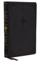 NABRE, New American Bible, Revised Edition, Catholic Bible, Large Print Edition, Leathersoft, Black, Comfort Print (Holy Bible) by Catholic Bible Press, 9780785233916