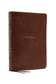 NRSV, Catholic Bible, Thinline Edition, Leathersoft, Brown, Comfort Print (Holy Bible) by Catholic Bible Press, 9780785233992
