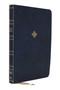 NKJV Holy Bible, Giant Print Center-Column Reference Bible, Blue Leathersoft, 72,000+ Cross References, Red Letter, Comfort Print: New King James Version by Thomas Nelson, 9780785238409