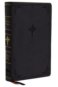NABRE, New American Bible, Revised Edition, Catholic Bible, Large Print Edition, Leathersoft, Black, Thumb Indexed, Comfort Print (Holy Bible) by Catholic Bible Press, 9780785249016