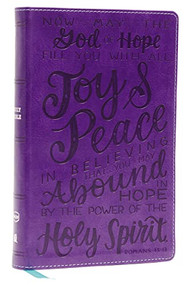 NKJV, Holy Bible for Kids, Verse Art Cover Collection, Leathersoft, Purple, Comfort Print (Holy Bible, New King James Version) by Thomas Nelson, 9780785291480